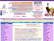 Tablet Screenshot of giftssendtokolkata.com